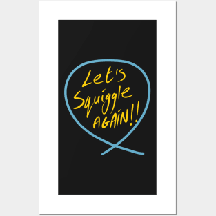 Let’s squiggle again (Squiggle collection 2020) Posters and Art